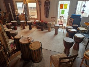 Trommelworkshop Klasse 10